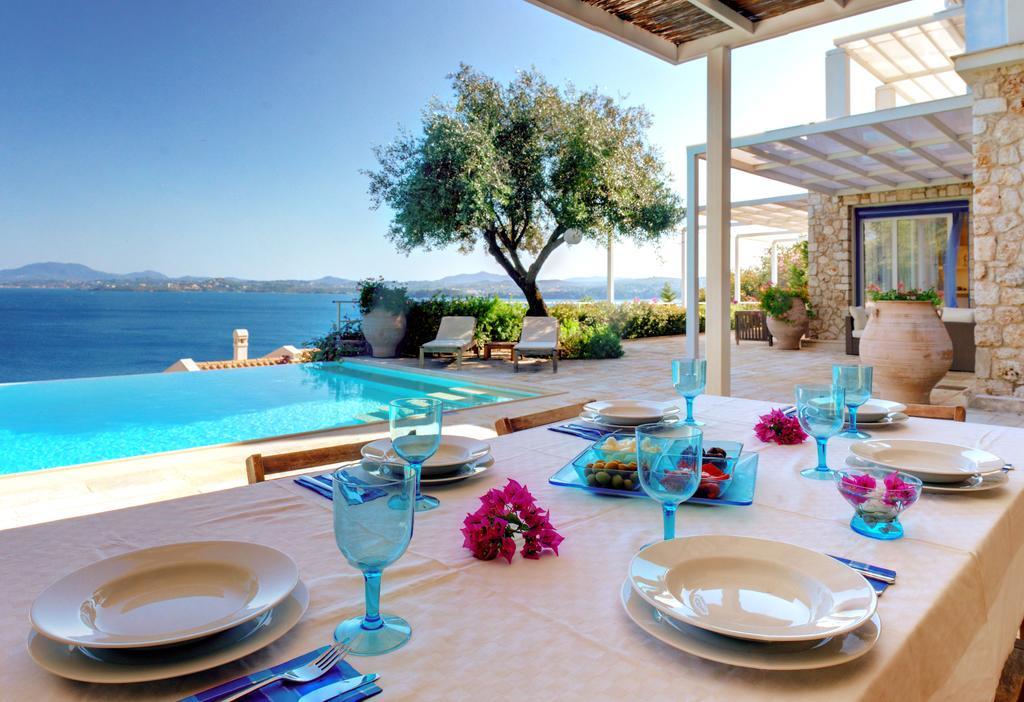 Corfu Luxury Villas Барбати Экстерьер фото