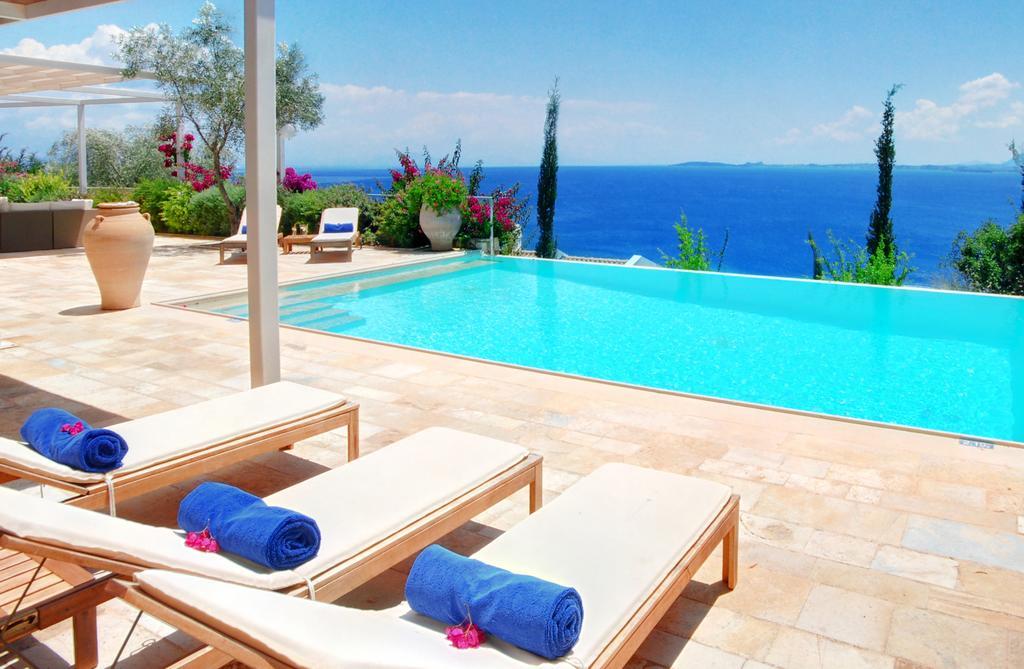 Corfu Luxury Villas Барбати Экстерьер фото