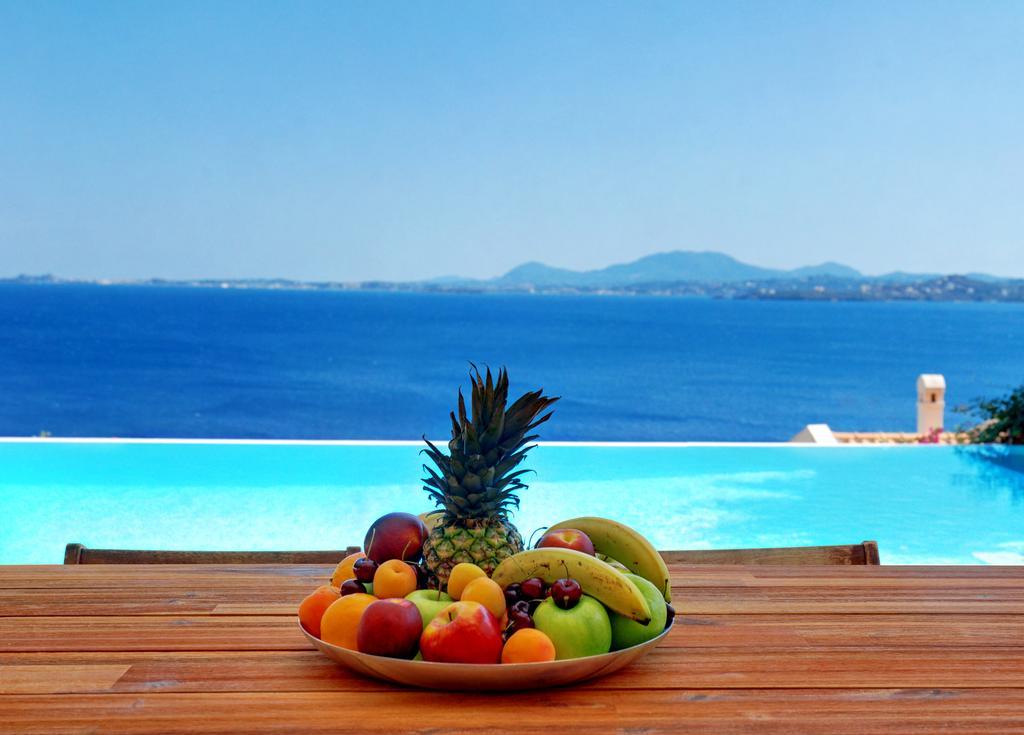 Corfu Luxury Villas Барбати Экстерьер фото