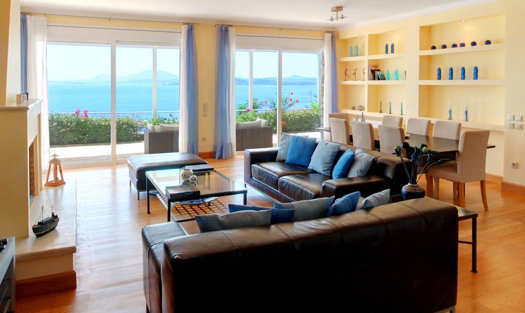 Corfu Luxury Villas Барбати Экстерьер фото
